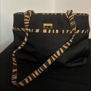 EGO Black and Leopard purse (NWOT)